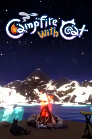 Campfire with Cat