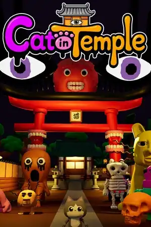 Cat in Temple