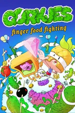 GORKJES — finger food fighting
