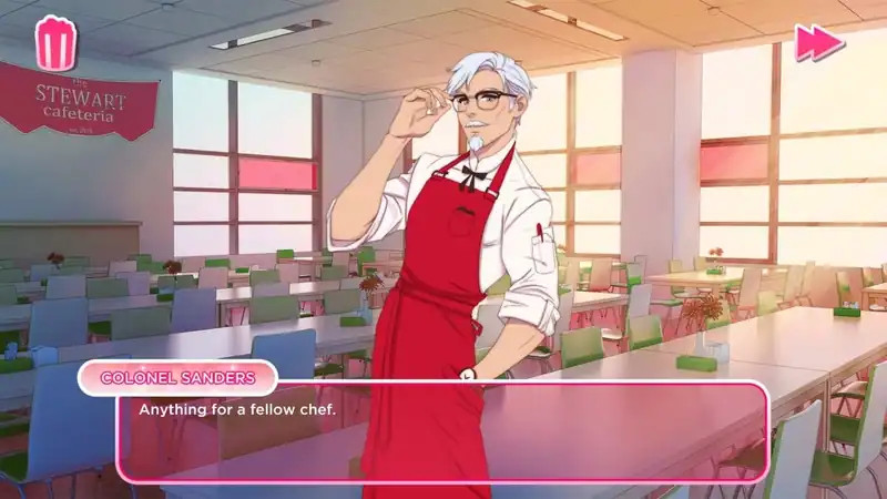 I Love You, Colonel Sanders! A Finger Lickin’ Good Dating Simulator — изображение 1