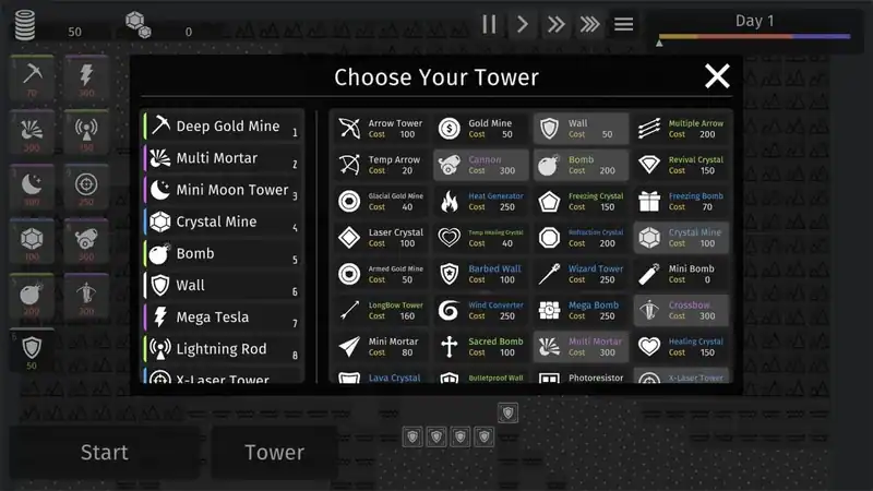 Minimalist Tower Defense — изображение 1