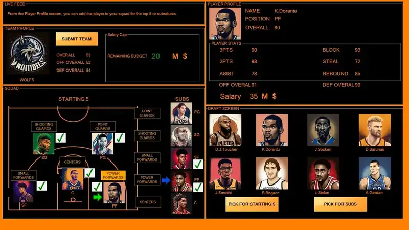 NFBL-NATIONAL FANTASY BASKETBALL LEAGUE — изображение 1
