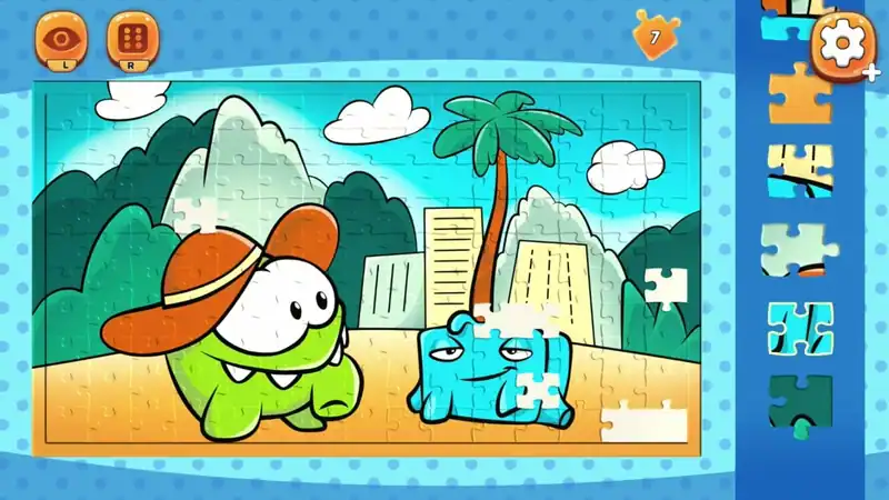 Om Nom: Coloring, Toons and Puzzle — изображение 1