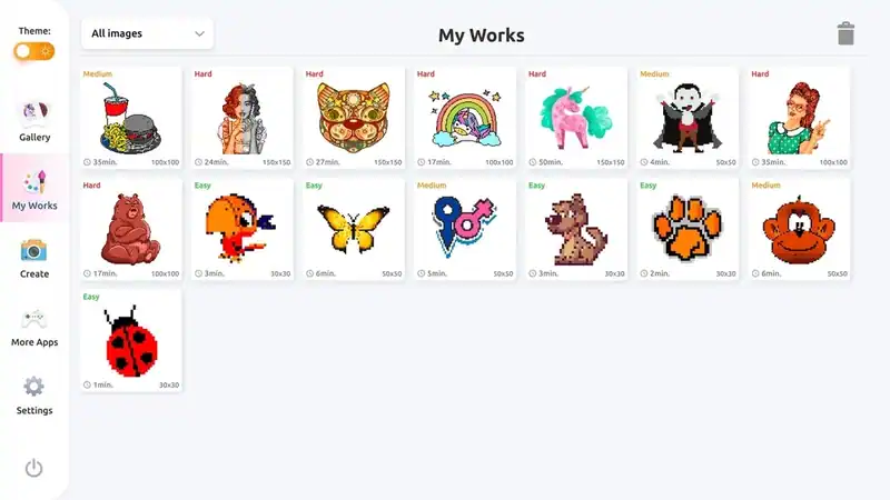 Pixel Art Coloring Book — изображение 1