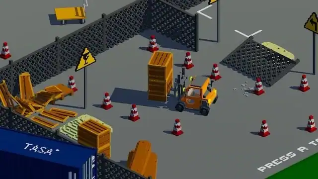 Pixel Forklift Simulator — изображение 1