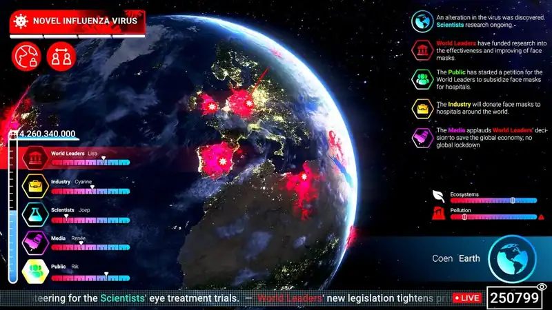 Project Planet - Earth vs Humanity по сети — изображение 1