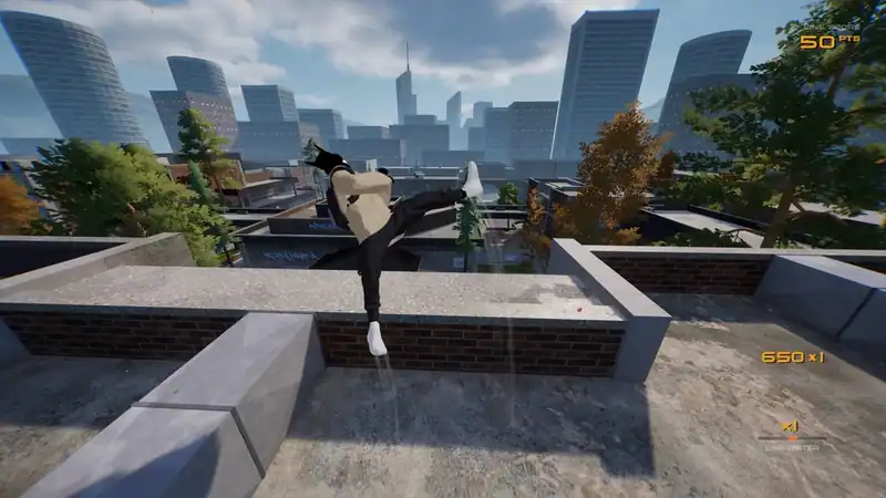 Rooftops and Alleys The Parkour Game по сети — изображение 1