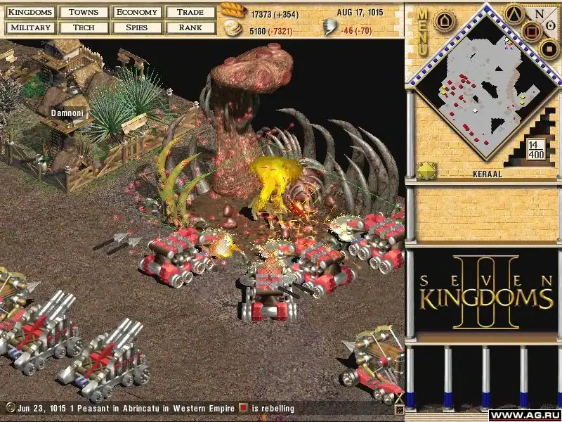 Seven Kingdoms 2: Fryhtan Wars — изображение 1