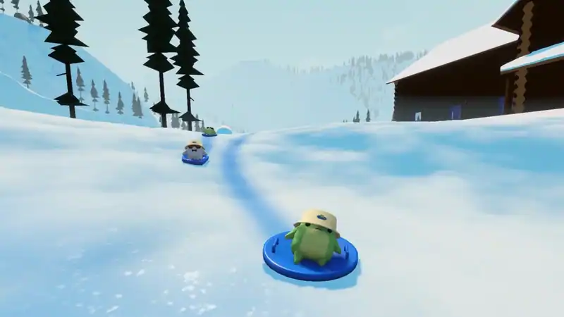 Sledding Game по сети — изображение 1