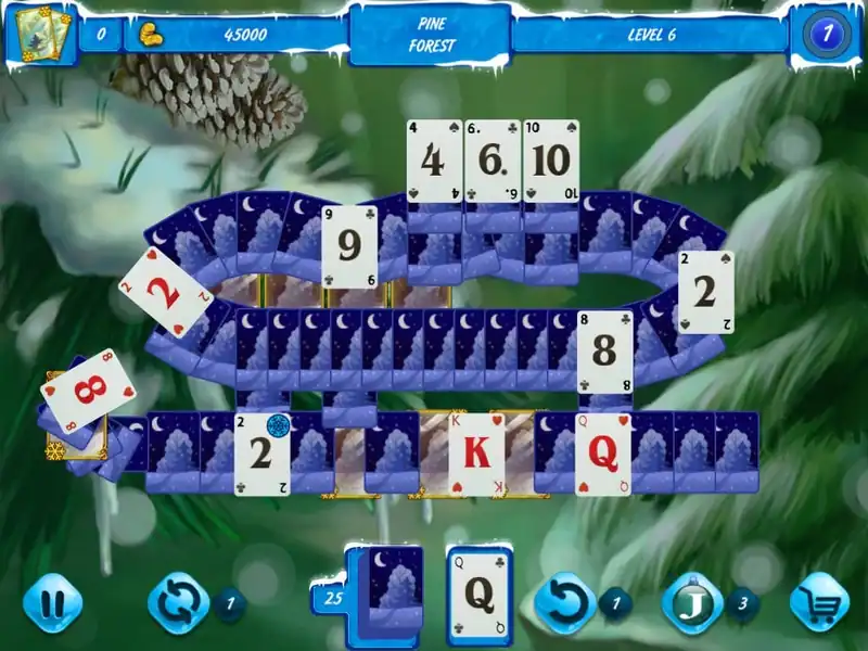Solitaire Jack Frost Winter Adventures 3 — изображение 1