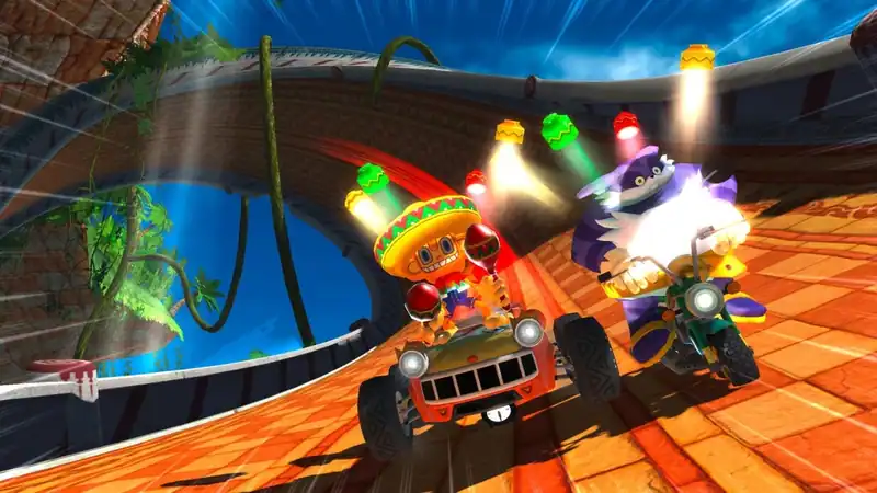 Sonic and SEGA All-Stars Racing по сети — изображение 1