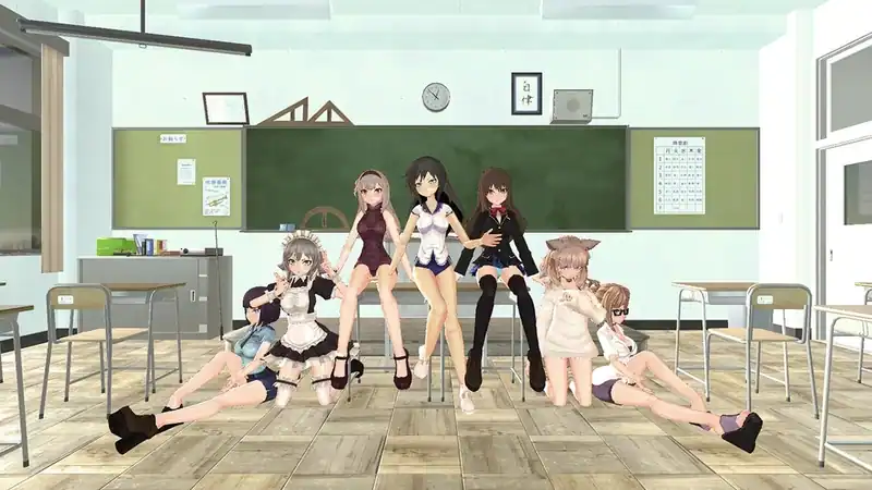 Beautiful Girl Fight School — изображение 1