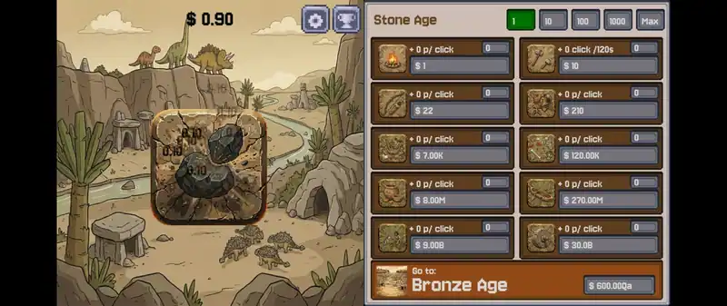 Stone to Silicon - Idle Clicker — изображение 1