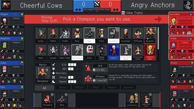 Teamfight Manager по сети — изображение 1