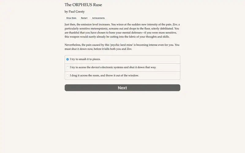 The ORPHEUS Ruse — изображение 1