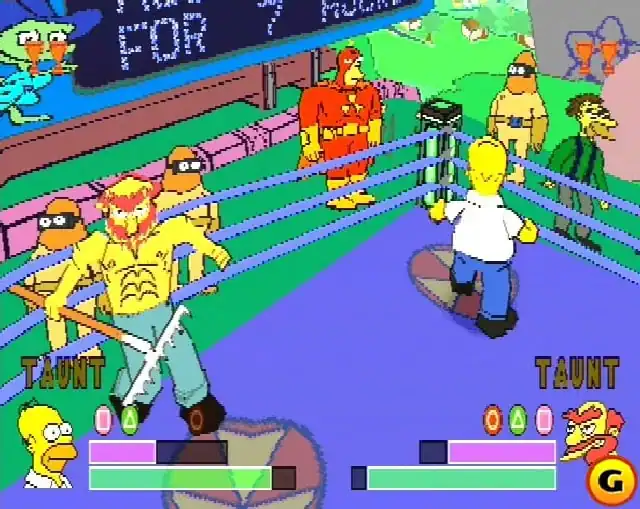 The Simpsons Wrestling — изображение 1