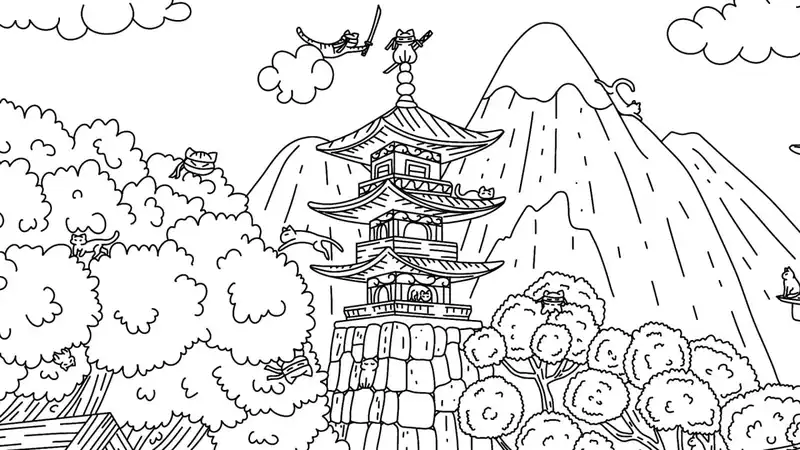 100 Ninja Cats — изображение 1