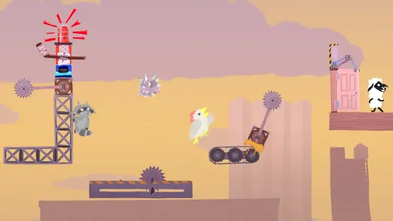 Ultimate Chicken Horse по сети — изображение 1
