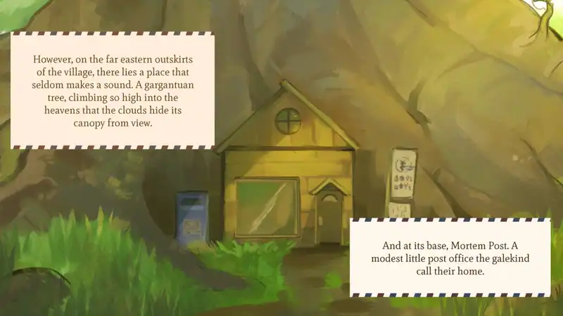 Upwards, Rain! The Post Office of Farewells — изображение 1