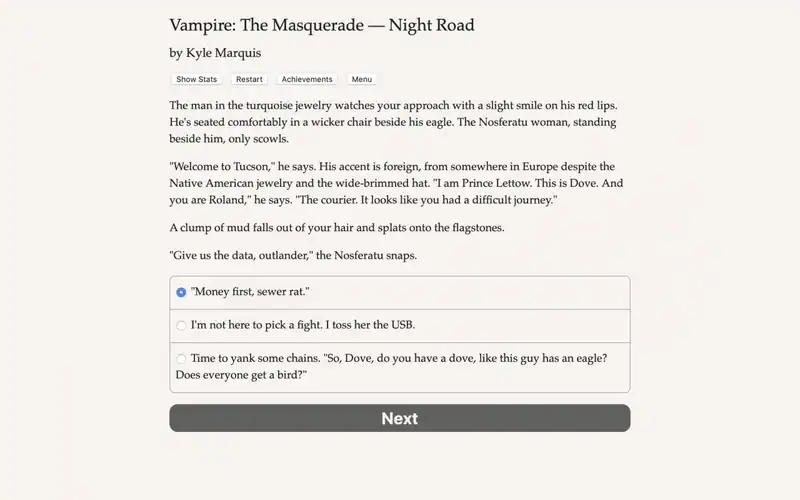 Vampire: The Masquerade - Night Road — изображение 1