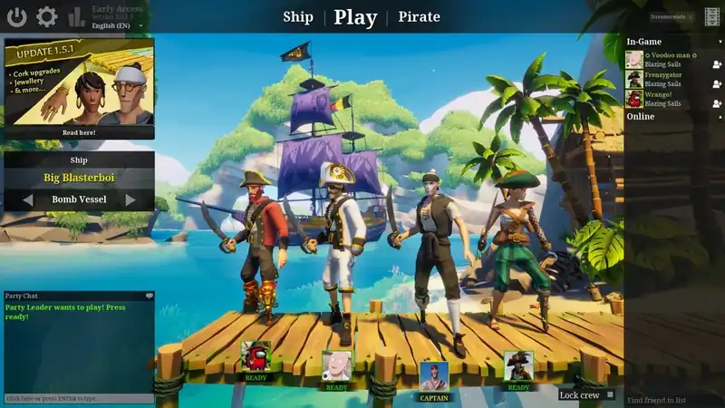 Blazing Sails по сети — изображение 1