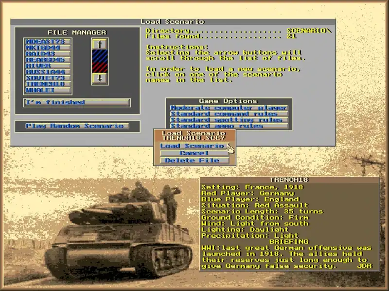 Wargame Construction Set II: Tanks! — изображение 1