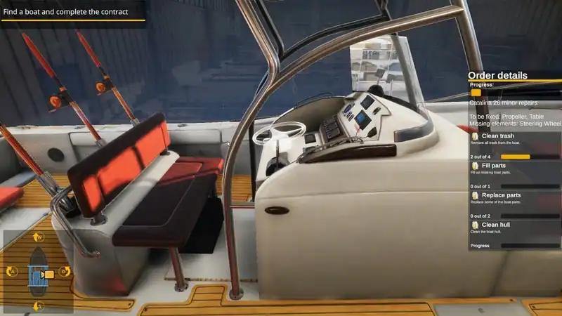 Yacht Mechanic Simulator: First Contract — изображение 1
