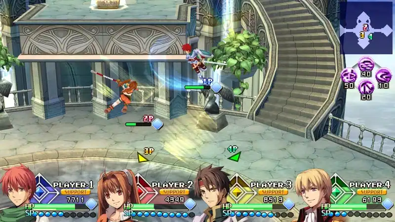 Ys vs. Trails in the Sky: Alternative Saga по сети — изображение 1