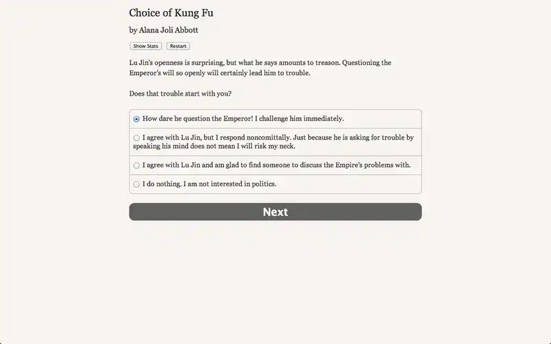Choice of Kung Fu — изображение 1