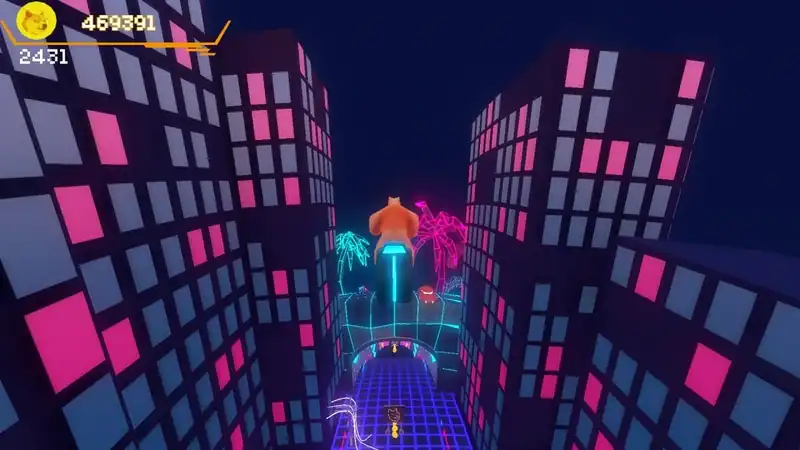 Cyber-doge 2077: Meme runner — изображение 1