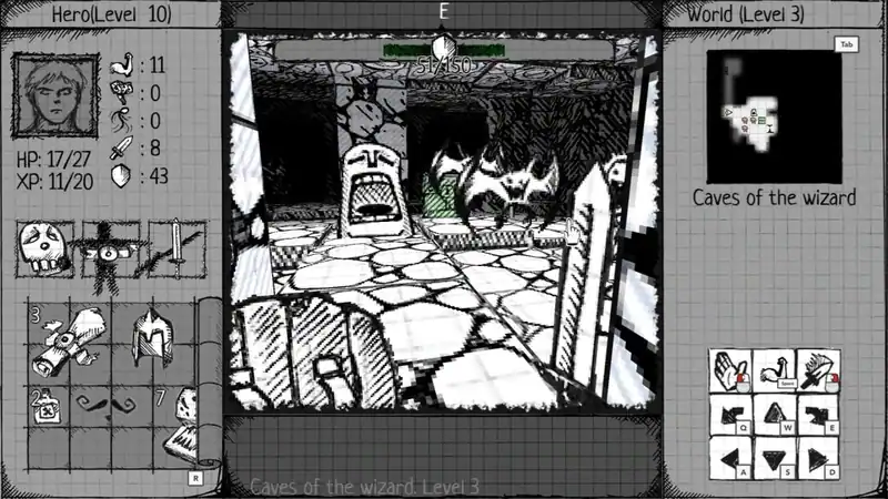 Drawngeon: Dungeons of Ink and Paper — изображение 1