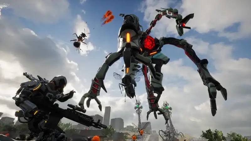 EARTH DEFENSE FORCE IRON RAIN по сети — изображение 1