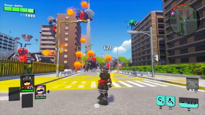 EARTH DEFENSE FORCE WORLD BROTHERS 2 по сети — изображение 1