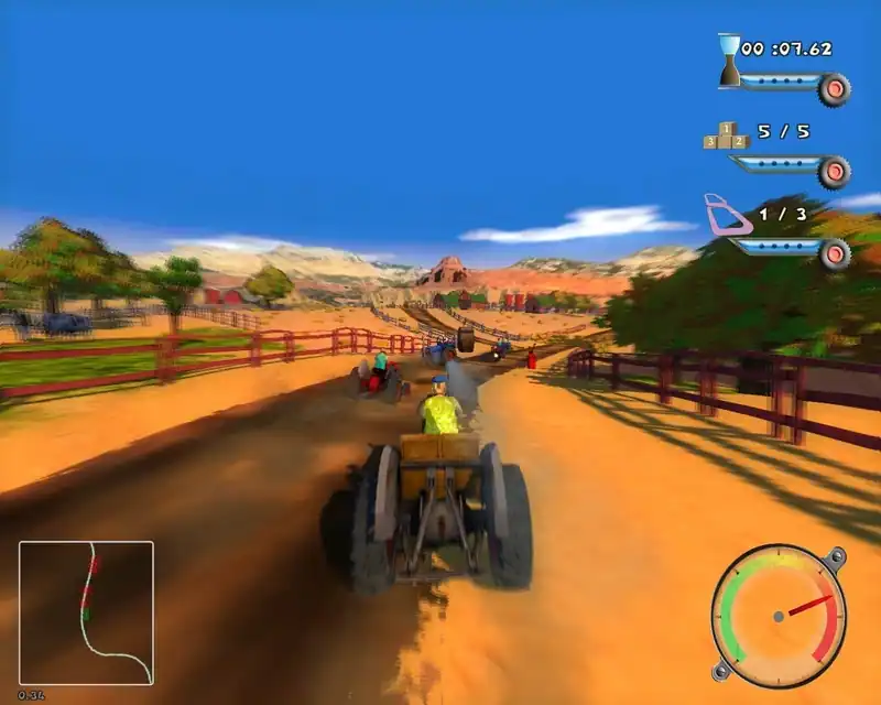 Farm Racer - Das total verrückte Traktor-Rennen — изображение 1