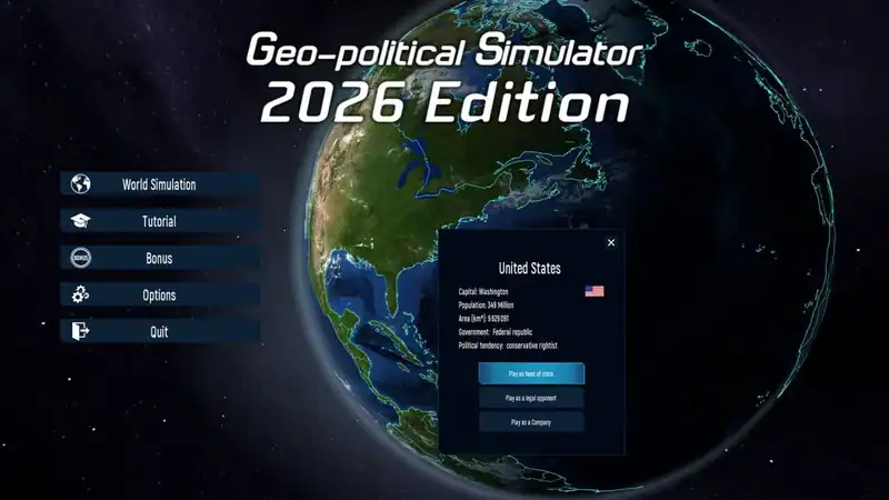Geo-Political Simulator 2026 Edition — изображение 1