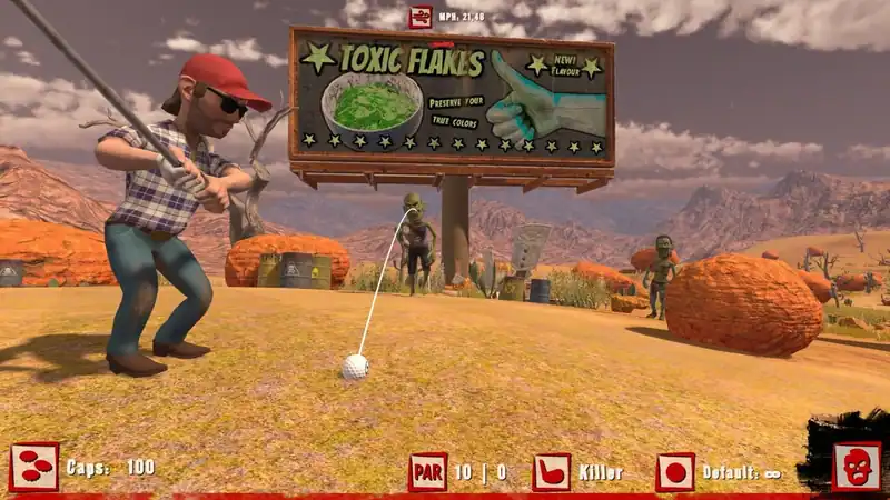 Golf VS Zombies по сети — изображение 1