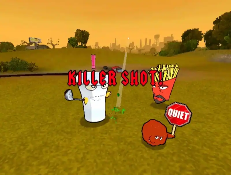 Aqua Teen Hunger Force: Zombie Ninja Pro-Am — изображение 2