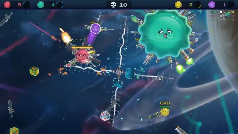 Armed and Gelatinous: Couch Edition по сети — изображение 2