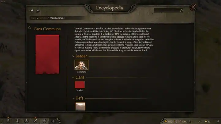 Mount & Blade 2: Bannerlord - la Commune de Paris — изображение 1