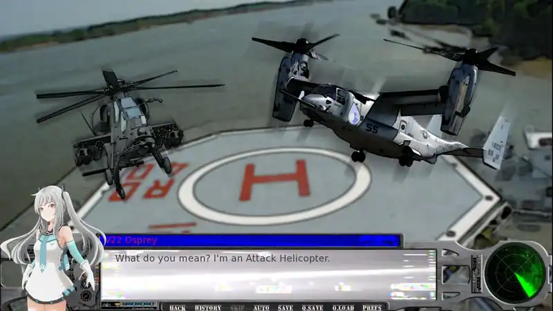 Attack Helicopter Dating Simulator — изображение 1