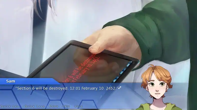 Orion: A Sci-Fi Visual Novel — изображение 1