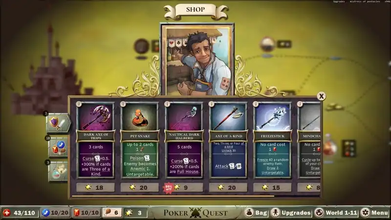 Poker Quest: Swords and Spades — изображение 1