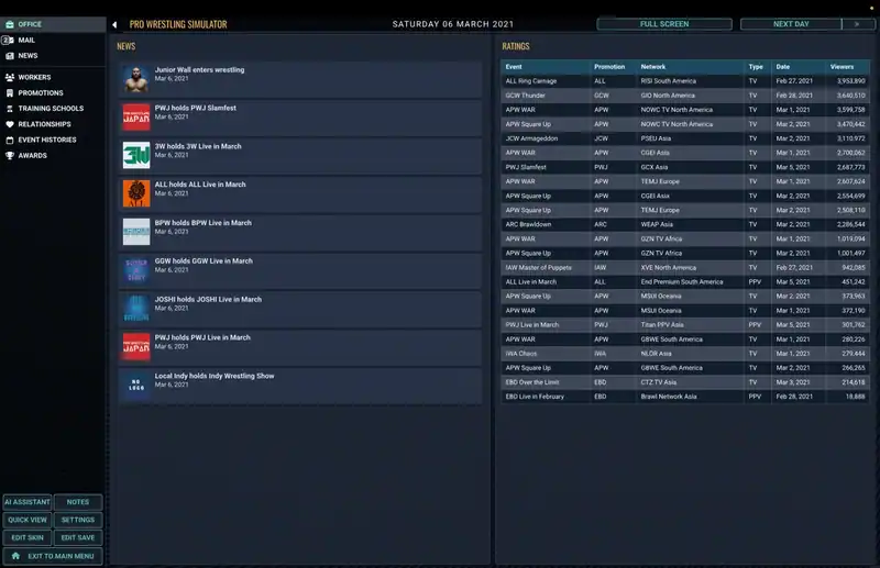 Pro Wrestling Sim — изображение 1