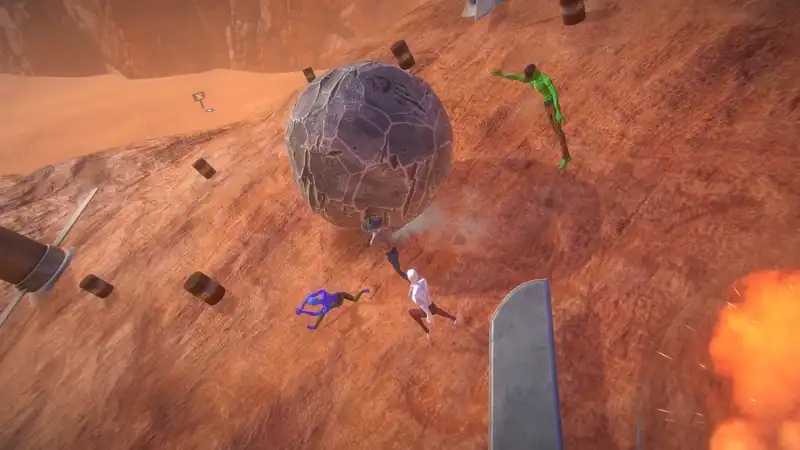 Pushing it! Together Sisyphus Co-op по сети — изображение 2