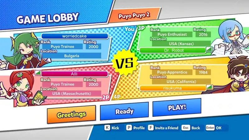 Puyo Puyo Champions по сети — изображение 2