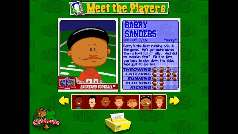 Backyard Football '99 — изображение 1