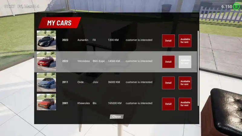 Rent A Car Simulator 24 — изображение 1