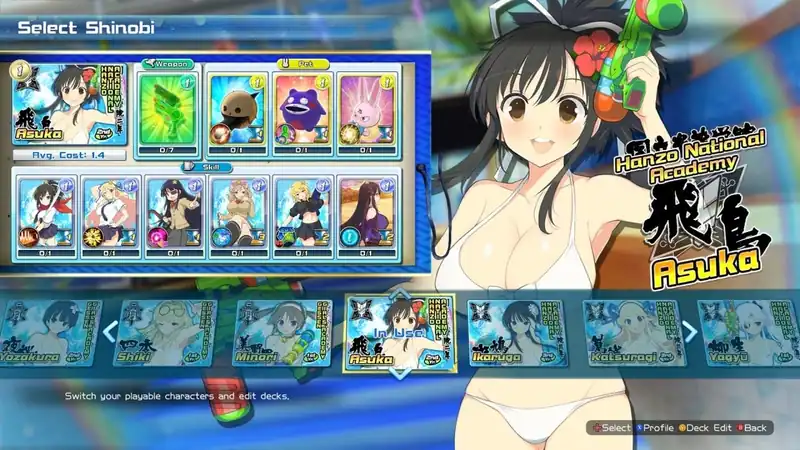 SENRAN KAGURA Peach Beach Splash по сети — изображение 2
