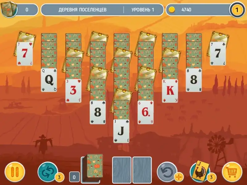 Solitaire Match 2 Cards. Thanksgiving Day — изображение 2