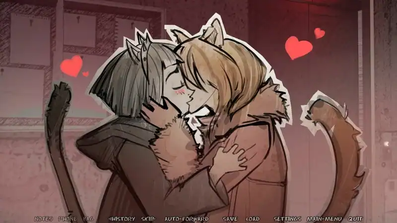 The Elevator Game with Catgirls — изображение 1